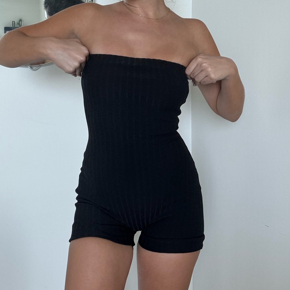 Messi Ribbed Romper - Picture 3 of 3
